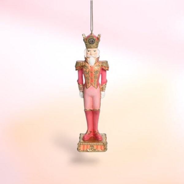 Pink Nutcracker Ornament