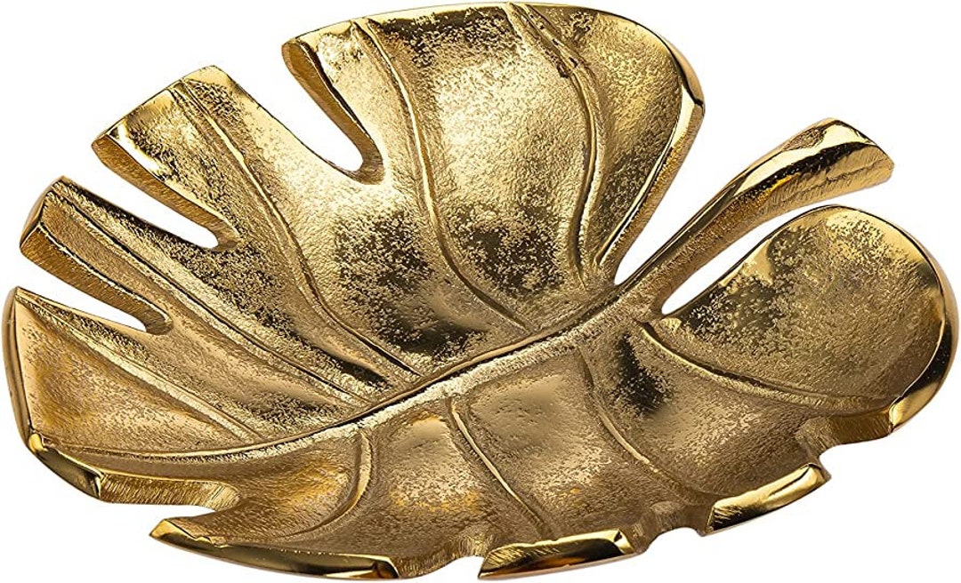 Gold Leaf Candy Dish Etsy