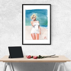 instant download, Marilyn, pdf original art file