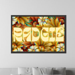 Radgie Geordie Wall Art Print Digital Download Printable