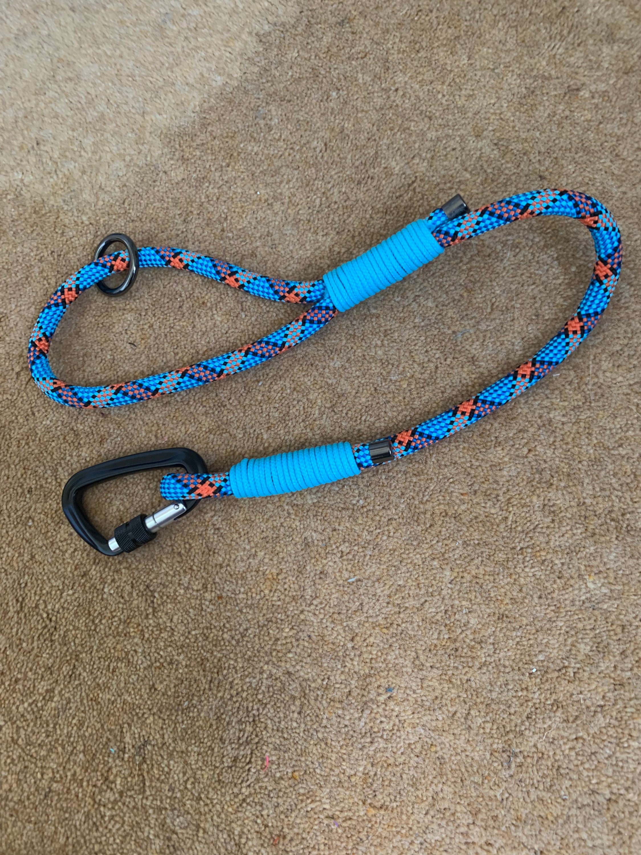 Hand Made Dog Rope Lead 10mm Customisable Etsy UK