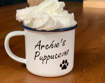 Personalised puppuccino /pup cup