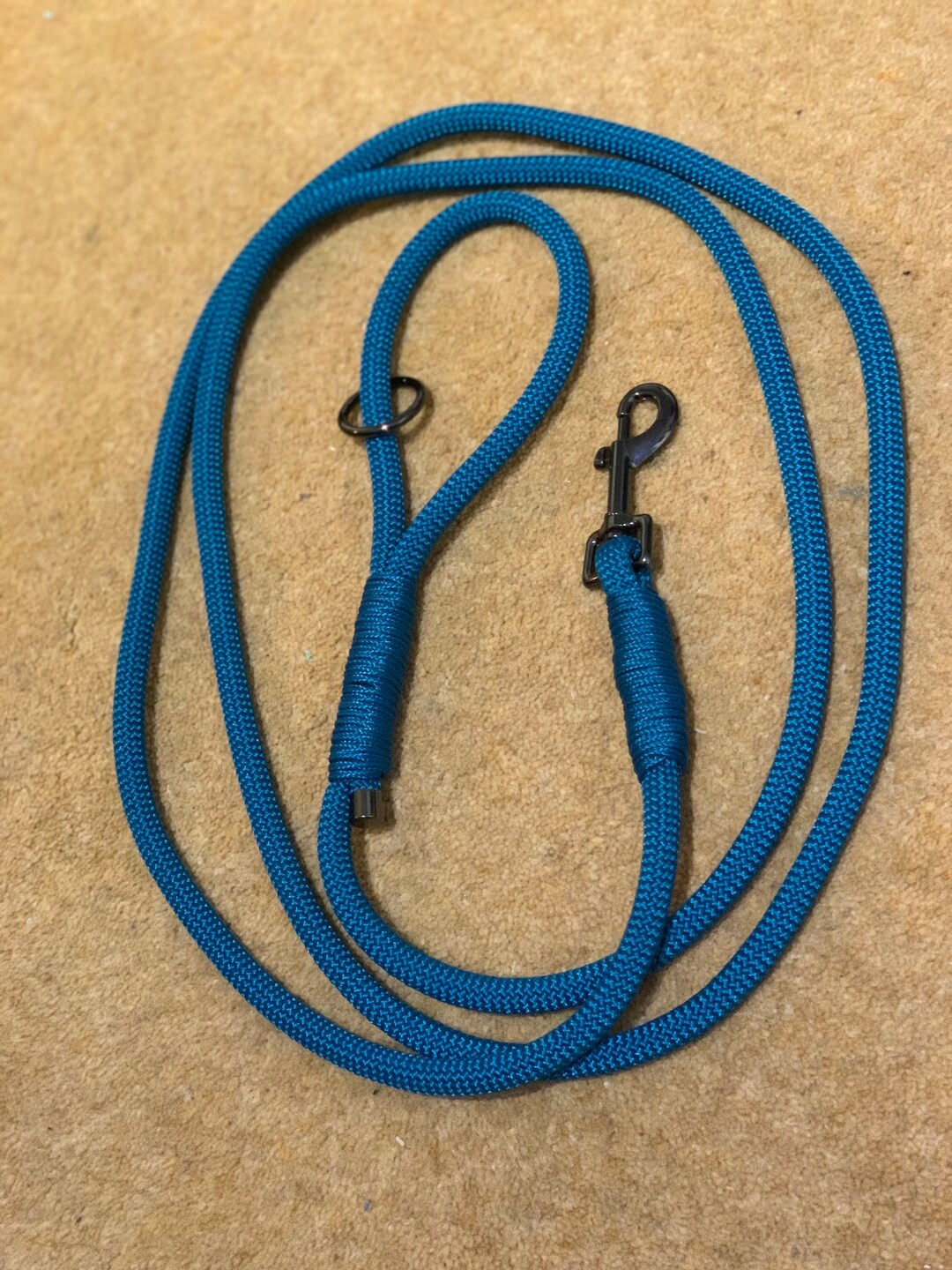 Rust Dog Rope Lead Dog Rope Lead Single Colour Handmade to Order 10mm - Etsy UK
