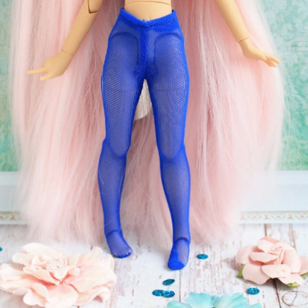 Collants bleus pour poupées Chaussettes pour Blythe, Pullip, Monster High, Azone