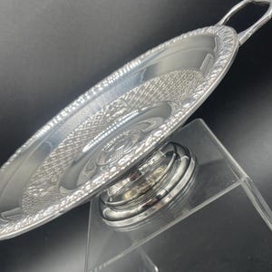 Stunning Art Nouveau Fruit Bowl. Twin-Handled Tazza. Table Centrepiece. WMF-stamped. Silver Plate. Circa 1910.