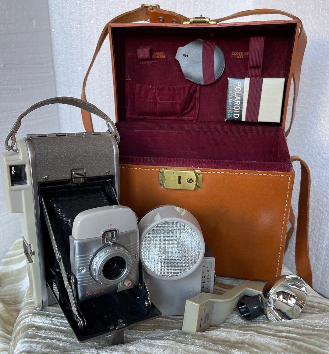 Vintage Polaroid Highlander Model 80A Instant Roll Film Camera Etsy