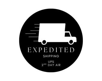 Expedited RUSH Shipping — UPS 2nd Day Air