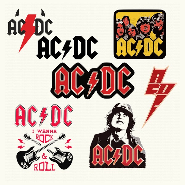 Ac Dc Png - Etsy