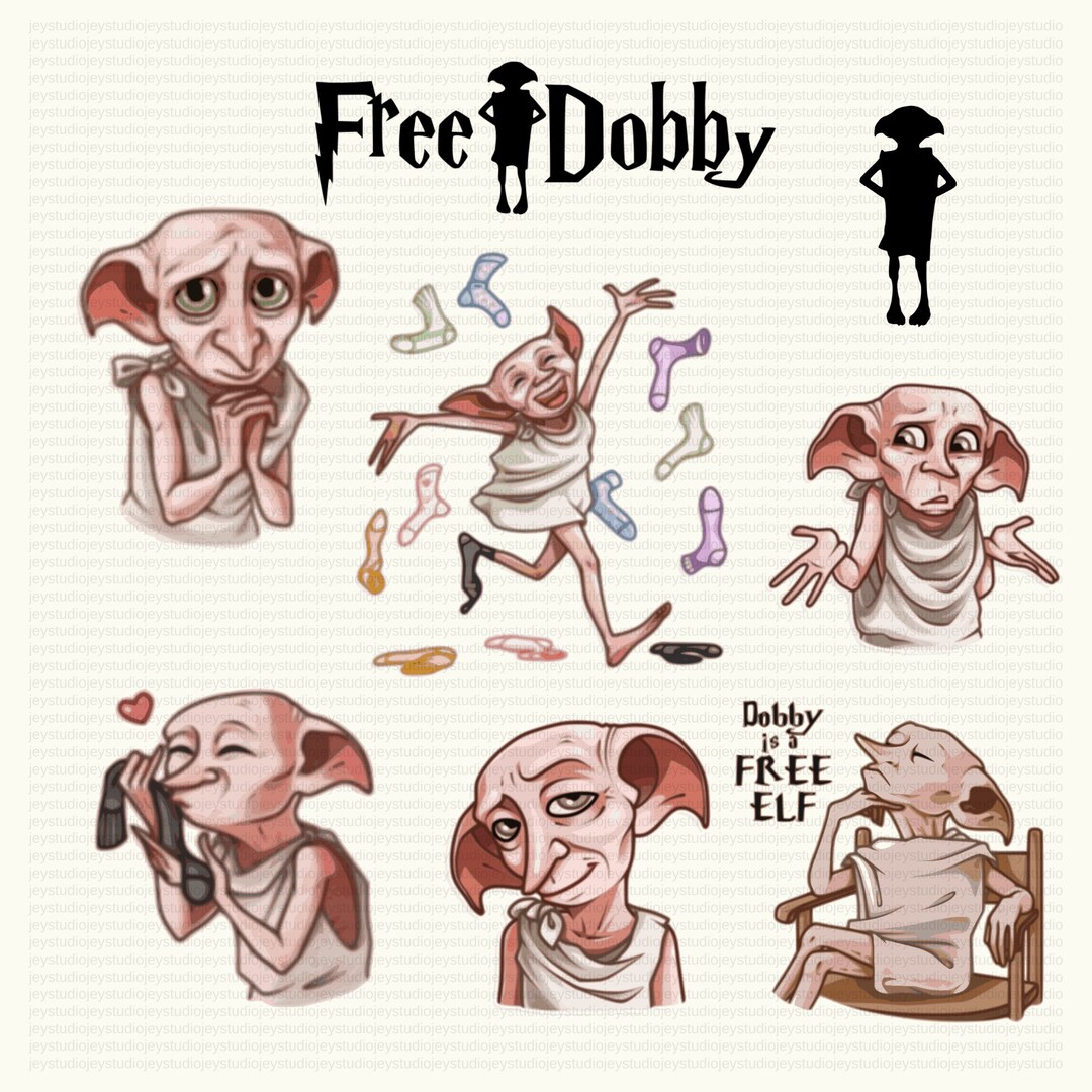 Dobby SVG Free Dobby SVG Dobby is a Free Elf Dobby Loves Etsy