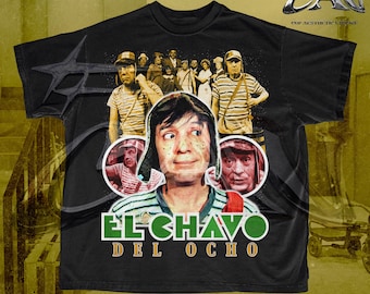 El Chavo Del Ocho Vintage Bootleg Camiseta / Programa Clásico Mexicano