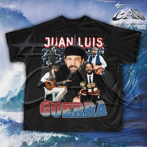 Juan Luis Guerra Vintage 90s Bootleg Style T-Shirt | Dominican Merengue Salsa Artist