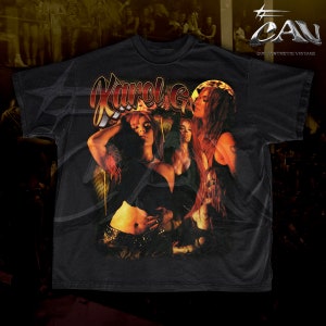 Karol G - T-shirt style hip-hop Strip Love Bootleg des années 90 | Reggaeton Perreo Colombie