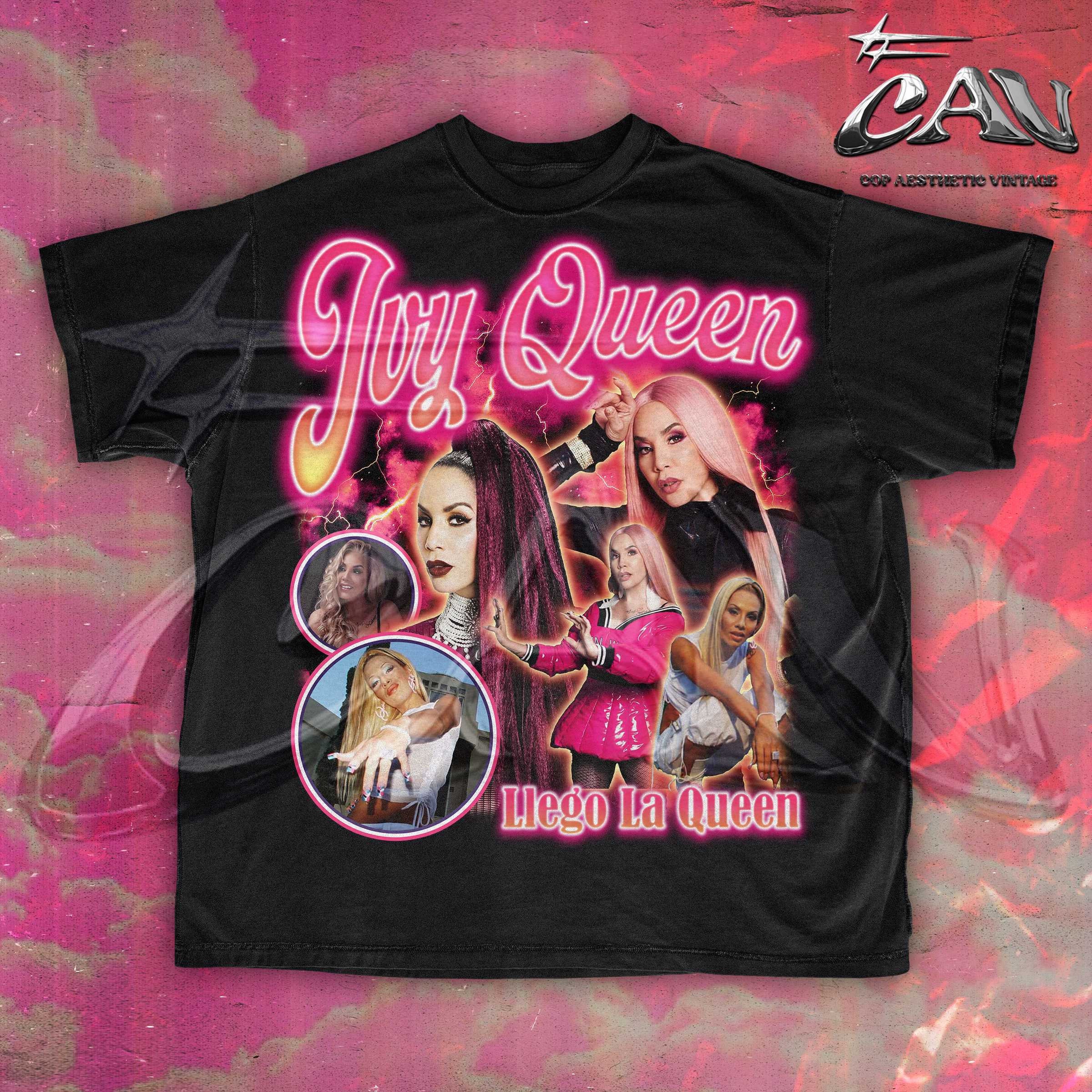 Ivy Queen Bootleg Hip-hop Vintage Style T-shirt Rican - Israel