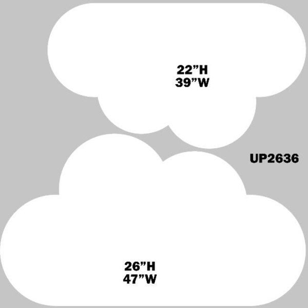 Cloud Cutouts - Etsy