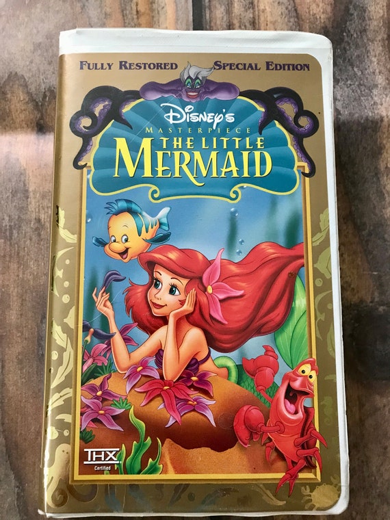 The Little Mermaid Disney Masterpiece VHS Excellent Condition - Etsy
