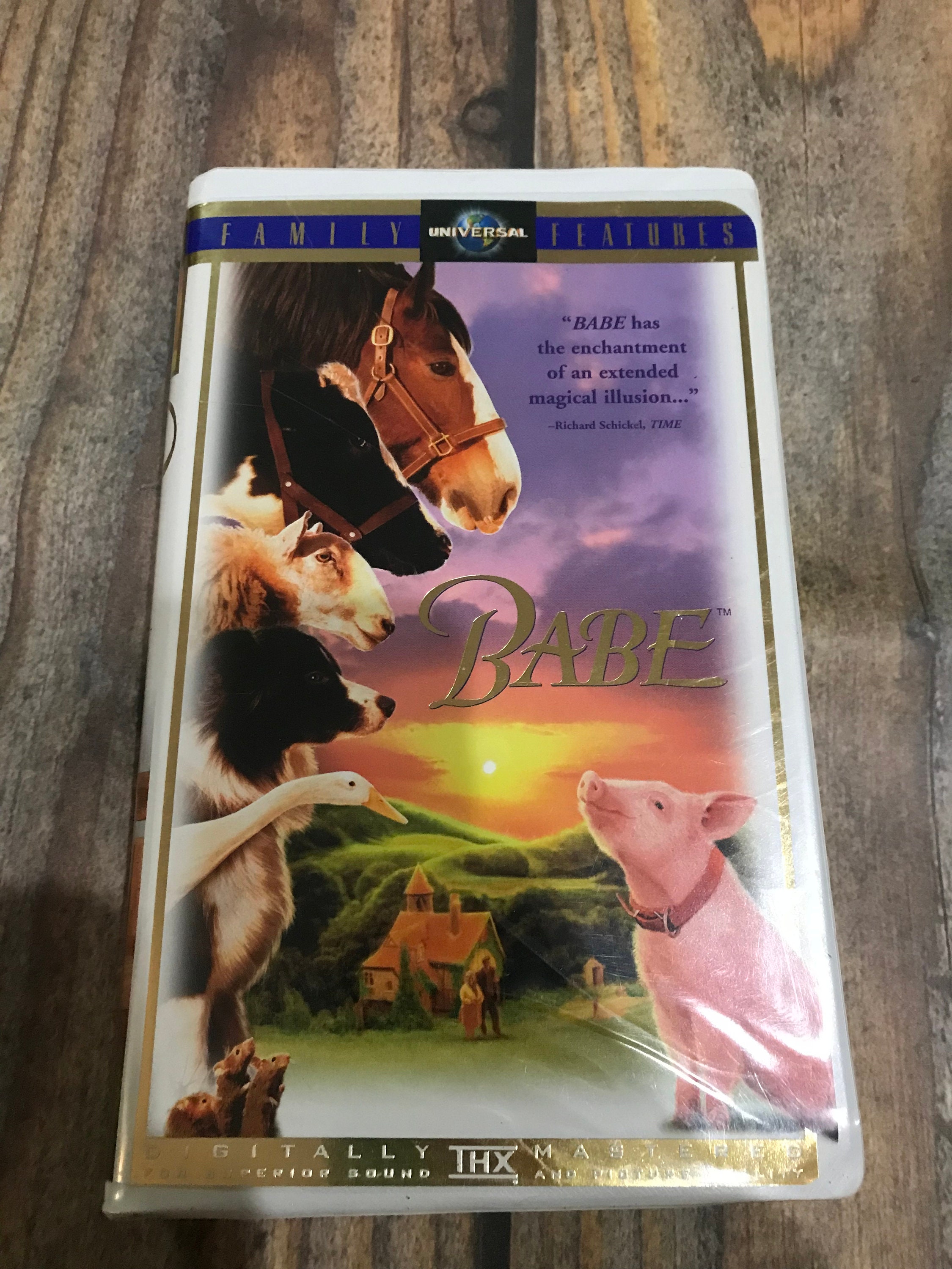 Babe Charlottes  and Disneys Home on the Range VHS Set Etsy