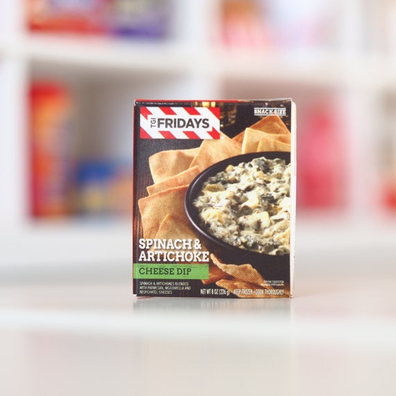 Food Mini Brands TGI Fridays Spinach Artichoke Cheese Dip Etsy