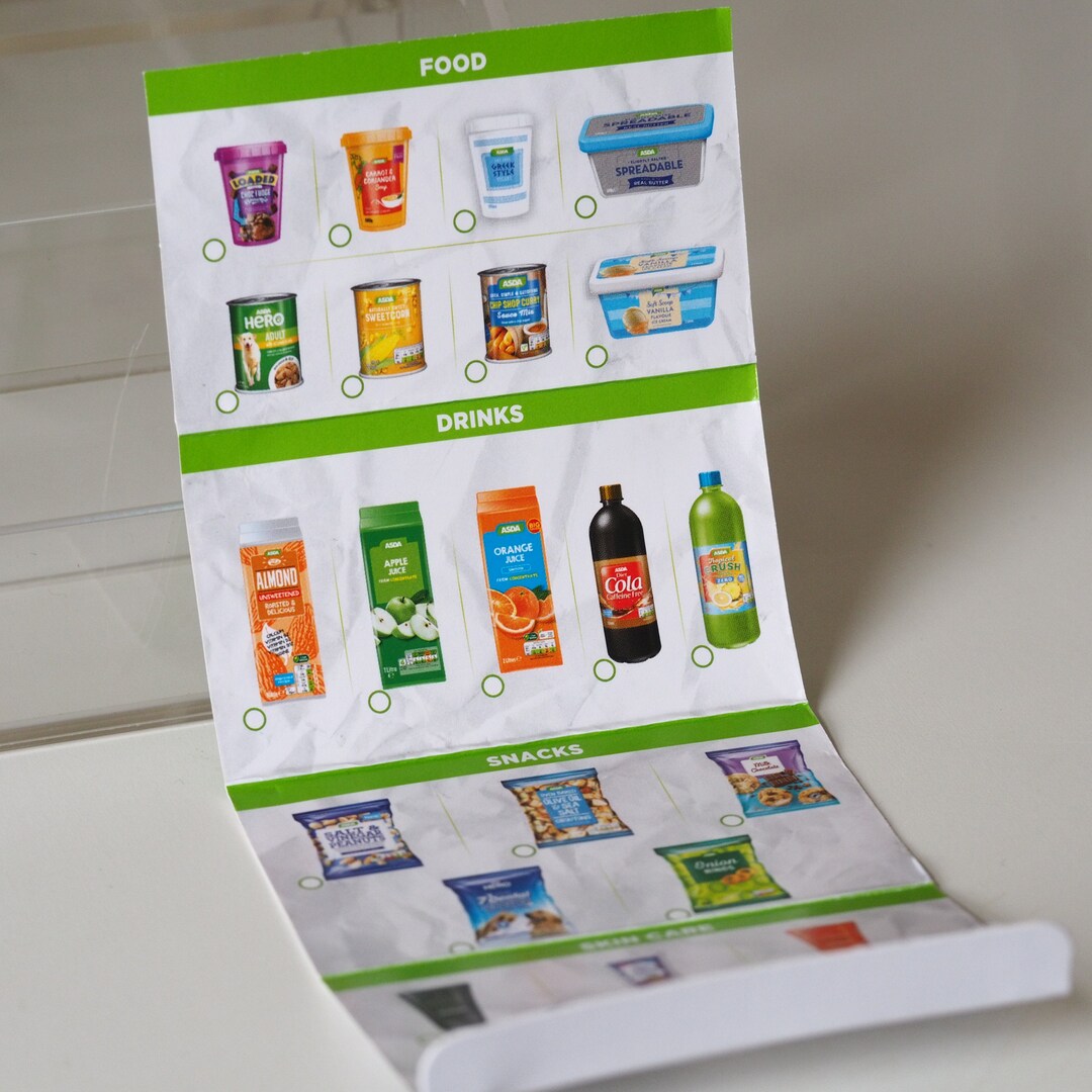 Asda Mini Brands Collectors Guide/list Mini Etsy