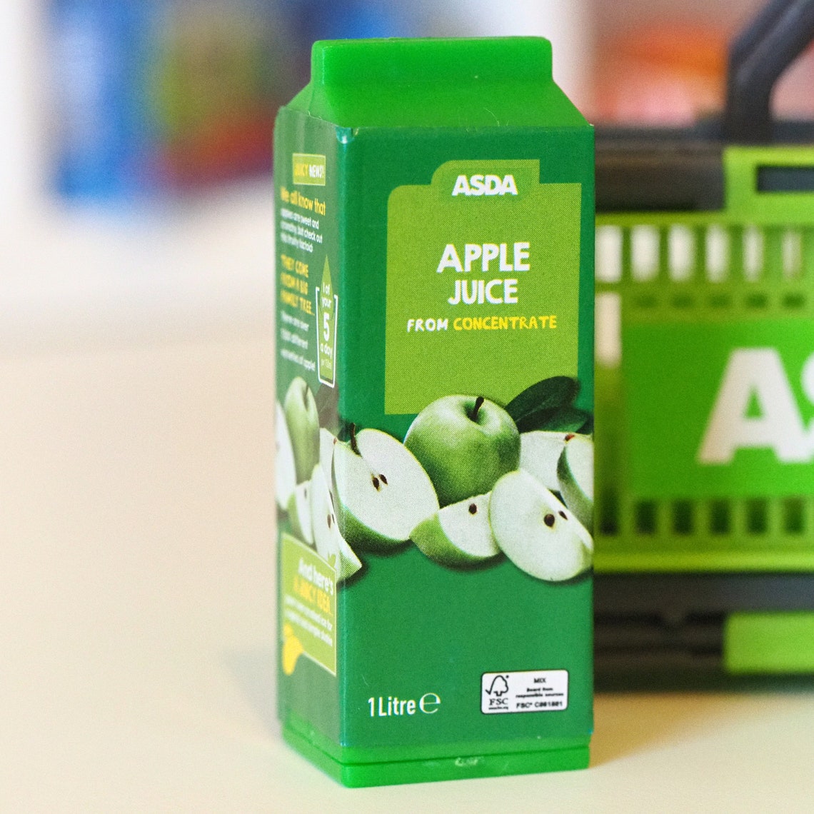 Asda Mini Brands Apple Juice & Chip Shop Curry Sauce With Etsy