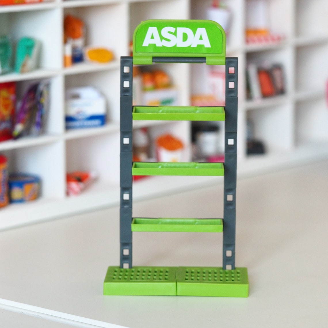 Asda Mini Brands Basket That Turns Into Shelf no Food Etsy UK