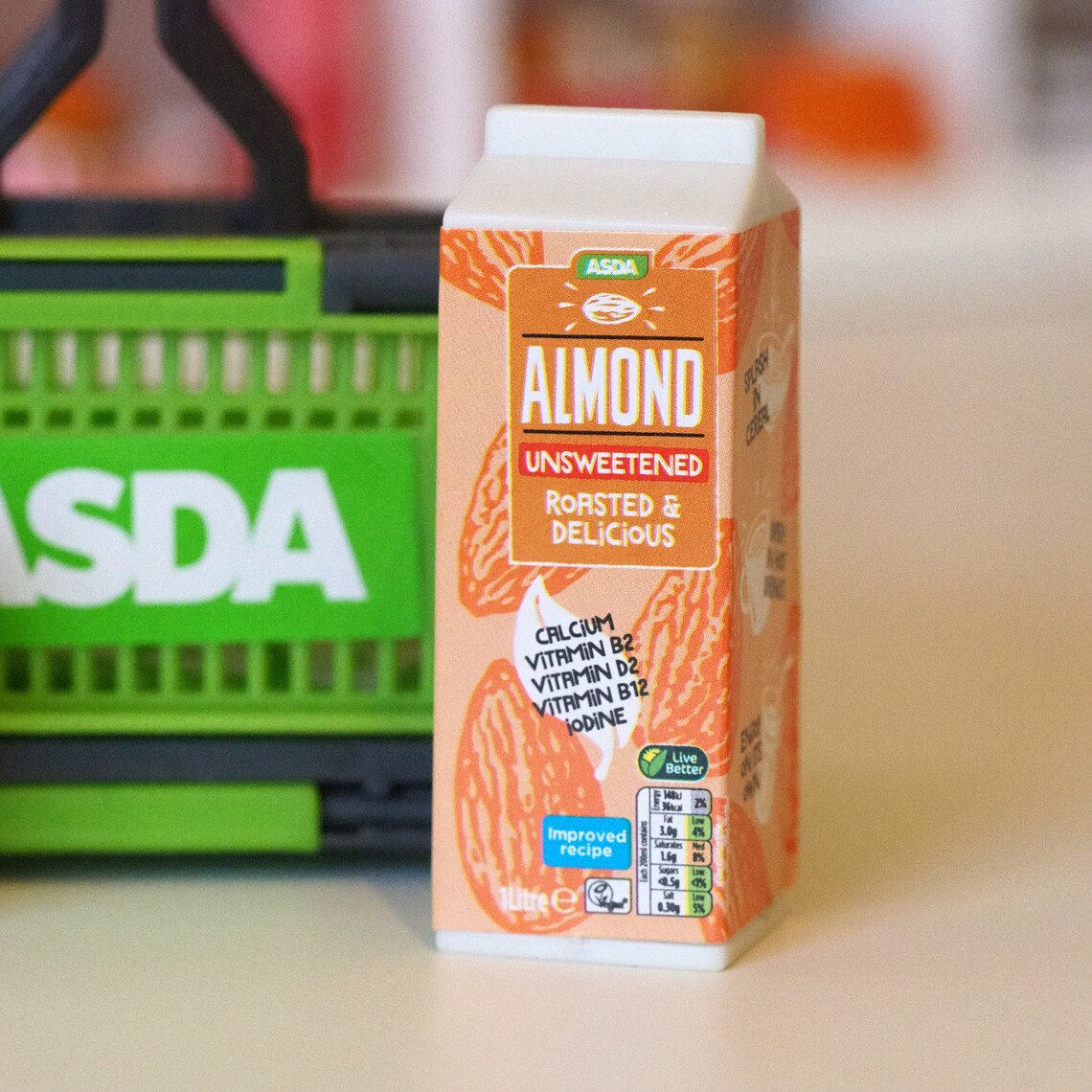 Asda Mini Brands Almond Milk & Greek Style Yogurt With Etsy