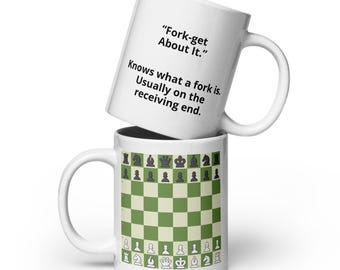 Fork-get About it Chess Mug