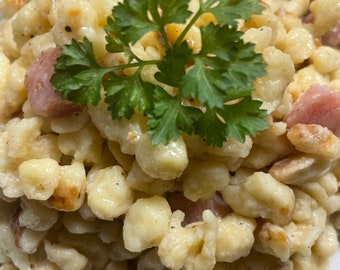 BAYERN STUBE Homemade spätzle and cheese spätzle RECIPE (Download)