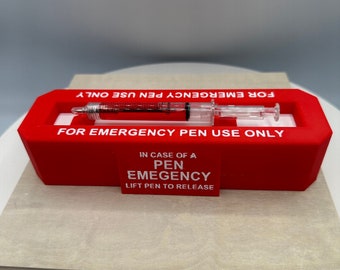 Emergency Pen Holder with Syringe Pen
