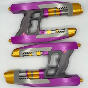 What If T&#39;Challa Star-Lord Blaster(s) | Two (2) Blaster Set or One (1) Blaster | Guardian of the Galaxy Cosplay | Fan Art