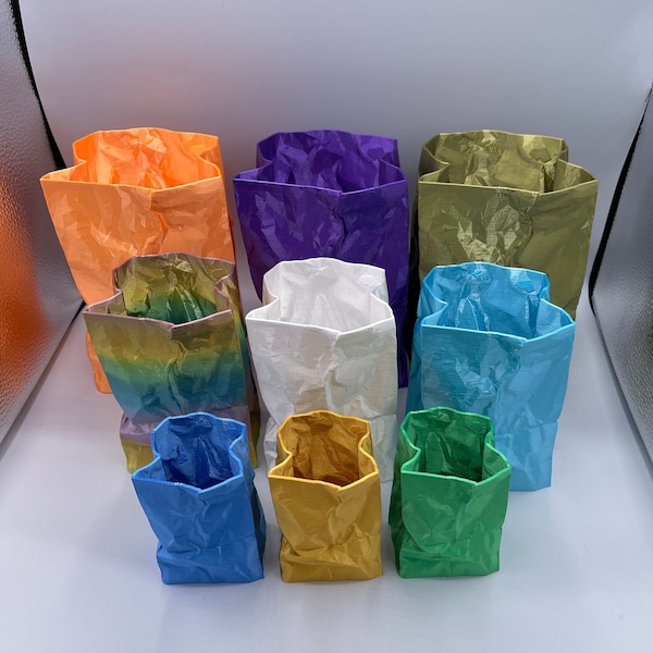 Paper Bag Vase | 1970's Pop Art