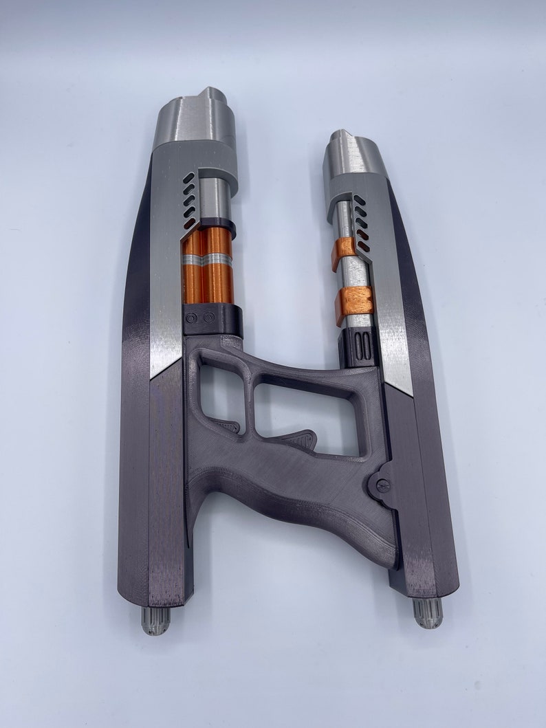 Star-Lord Blasters Two 2 Blaster Set or One 1 Blaster Guardian of the Galaxy Cosplay Fan Art image 2