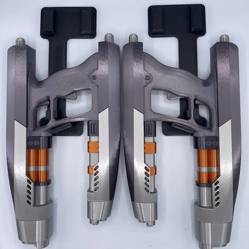 Star-Lord Blasters Two 2 Blaster Set or One 1 Blaster Guardian of the Galaxy Cosplay Fan Art image 8