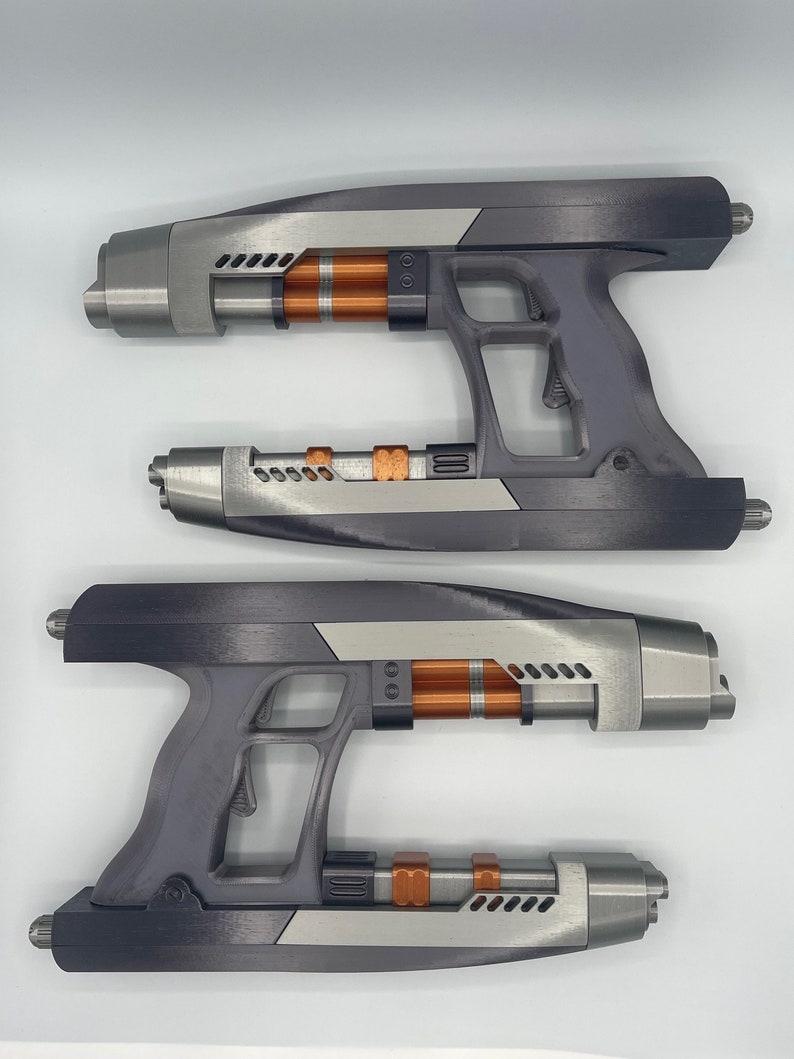 Star-Lord Blasters Two 2 Blaster Set or One 1 Blaster Guardian of the Galaxy Cosplay Fan Art image 1