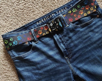 Belt - Rainbow Pup Paws Tactical Buckle - BEHYR Gear