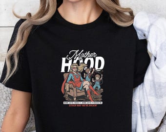 Super Hero Mum T-Shirt, Mothers Day Gift Tee, Retro Motherhood TShirt, Hero Mama Shirt