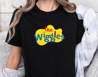 The Wiggles T-Shirt, Cartoon Wiggles Tee