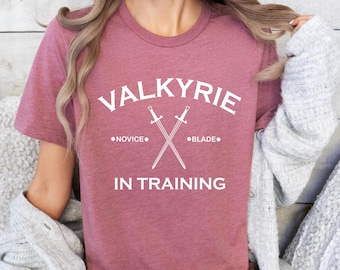 Valkyrie Training T-Shirt, Velaris TShirt, A Court Of Thorns Tee, Roses Court Shirt, Night Court T Shirt, Sarah Maas Tshirt, ACOTAR Gift Tee