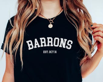 Barrons College Style Shirt, Fever Series Inspired Tee, Jericho Bookstore, Fae Bookish Merch, Sidhe Seer T-Shirt