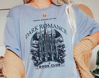 Dark Romance Book Club-shirt, Dark Academia, Romance Book Merch, Romantasy Reader, Smut Shirt, Literatuurshirt, Spicy Book Merch, Booktok