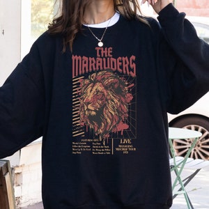 Marauders Sweatshirt, HP Fandom Gift, Harry Fan Sweater, Managing Mischief Crewneck, Bookish Gifts, Wizard School, Vintage Witchcraft School