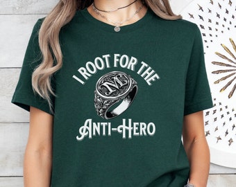 Malfoy Anti-Hero T-Shirt, Dramione Shirt, Draco Fan Gift, Malfoy Ring, Manacled, Fandom Merch, AO3 Reader, Fanfiction Reading Tee
