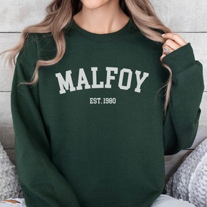 Malfoy Sweatshirt Etsy UK