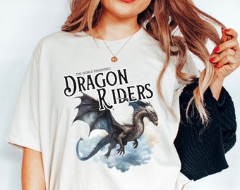 Camiseta de Jinetes de Dragón, Camiseta de la Cuarta Ala, Camiseta para Amantes de los Dragones, Merchandising de Libros, Regalo para Lectores de Fantasía, Cuadrante de Jinetes, Camiseta para Amantes de los Libros
