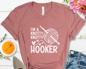 T-shirt drôle de crochet, cadeau pour Crocheter, cadeaux de crochet, cadeau d'amant de crochet, chemise d'humour de crochet, cadeau d'amant de fil, cadeau de crochet de crochet