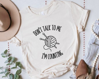 Funny Knitting Shirt, Knitter T-Shirt, Gift for Knitter, Knitting Lover Gift, Yarn Gift, Knitting Shirt, Knitting Gift, Knit Tee