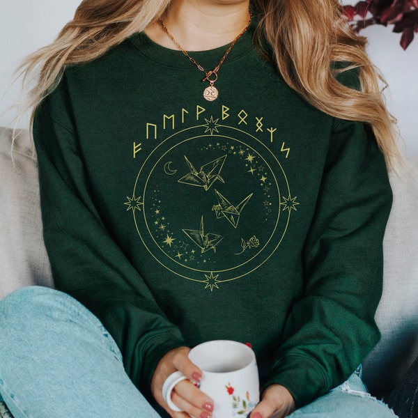 Runes Sweatshirt, Dramione Sweater, Fanfic Lover Gift, Draco Fanfic Pullover, Gift for Dramione Lover, Gift for Fanfiction Lover, Manacled