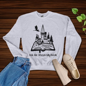Sweatshirt schrijver, trui fantasie auteur, trui auteur, fantasy-liefhebber, cadeau boekenliefhebber, shirt fantasie schrijver, schrijfshirt, schrijver cadeau