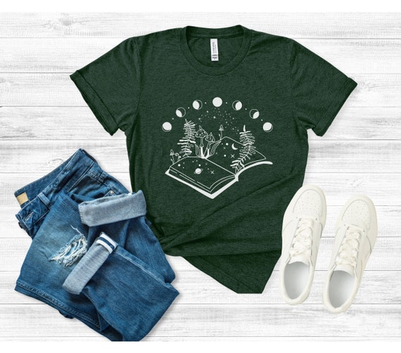 Fantasy Book Shirt, Fairy Book T-Shirt, Gift for Fantasy Author, Fantasy Lover Shirt, Book Lover Shirt, Bookish Shirt, Writer Tee, Reading