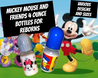 Disney’s Mickey and Friends Sealed Bottle for Reborn and Silicone Babies