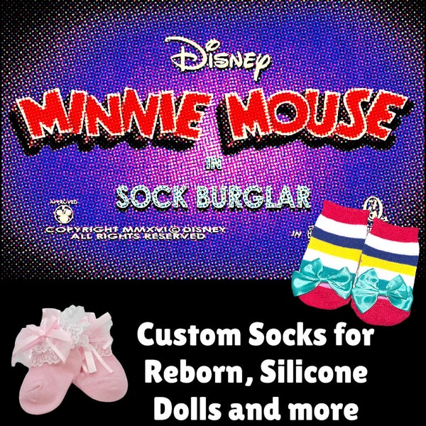 NeverLand Socks for Reborn and Silicone Dolls.